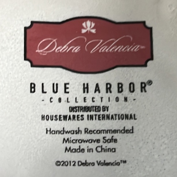 Colorful Debra Valencia Blue Harbor Oversized Coffee Mug - Picture 8 of 14